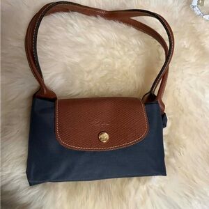 Longchamp Brown and Gray Women's Bag